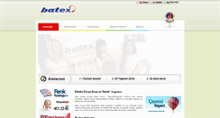 Desktop Screenshot of batexkimya.com